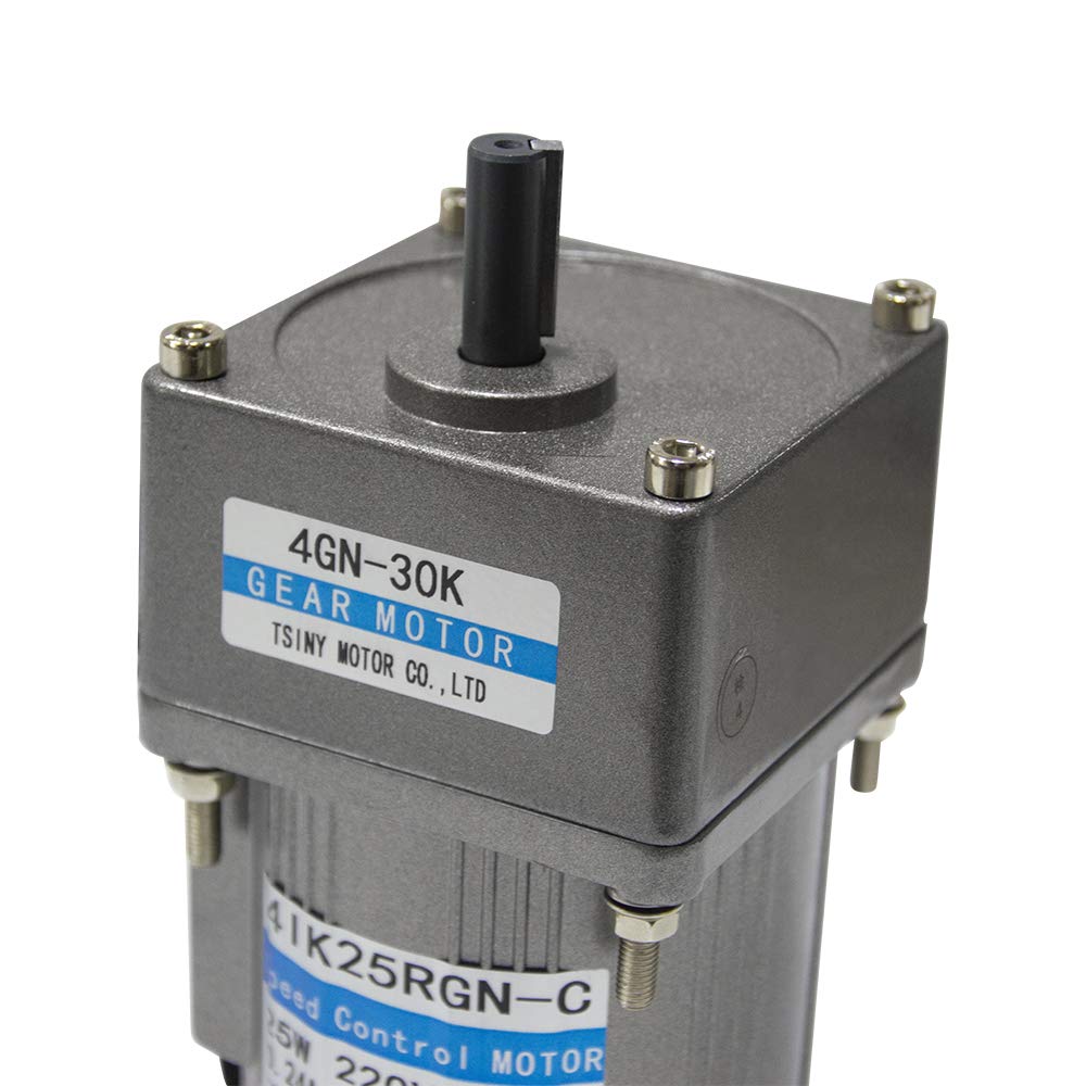 Motorreductor 220V 67rpm 90W: Potencia Ajustable Y Silenciosa Para Tu Maquinaria | Kit Completo Con Soporte Y Regulador