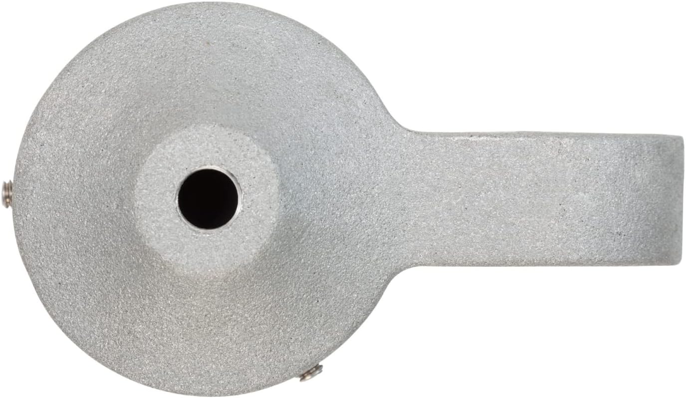 Flagpole Truck with Internal and External Pulleys - 2 1/2" Flag Pole Truck - Cast Aluminum with Metal Pulley Wheels - Flag Pole Kit for Internal Halyard - Made in The USA - Best Flag Pole Parts