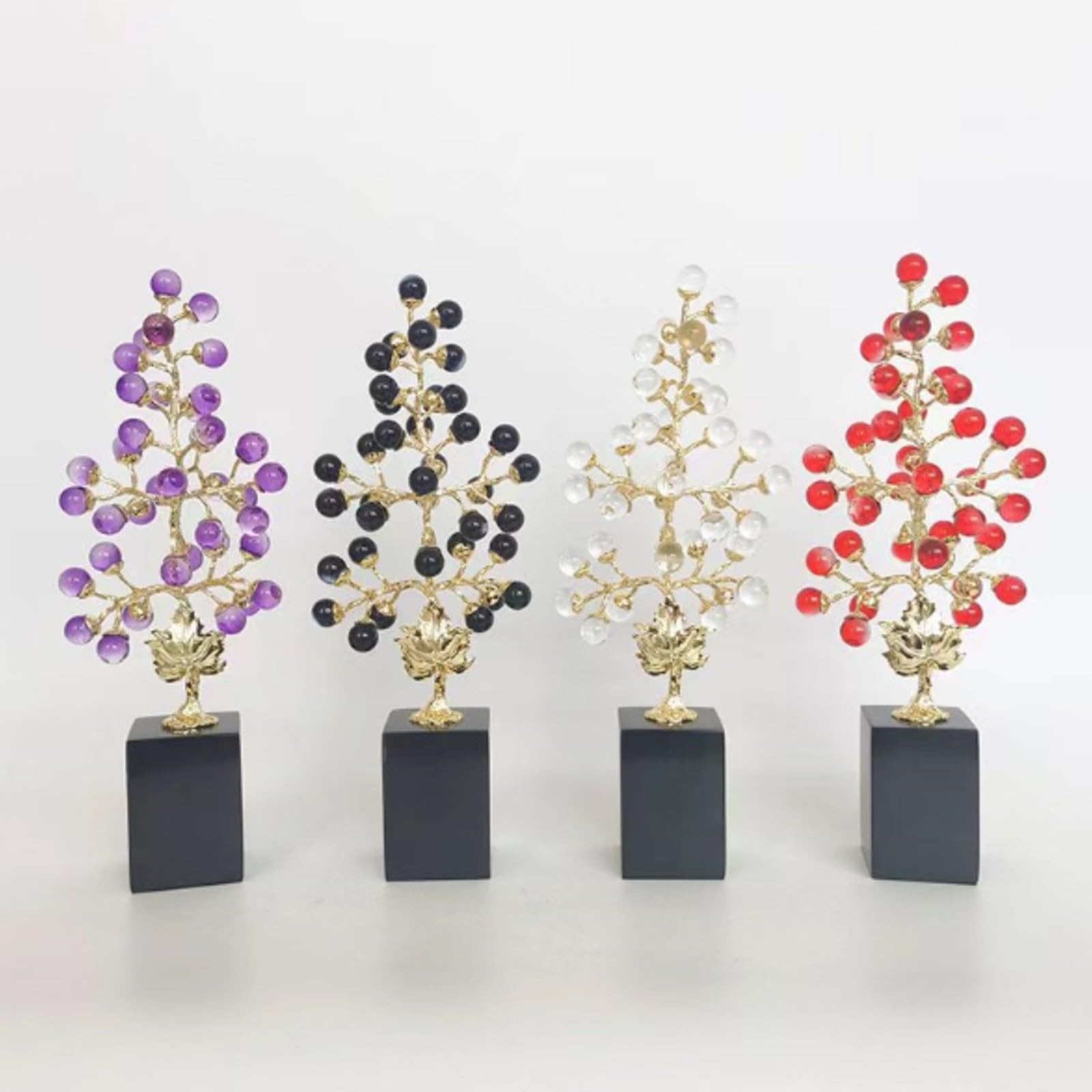 Arbre en Métal | Élégant, Raffiné, Décoration, pr lon, Bureau, Crémaillère, Noir