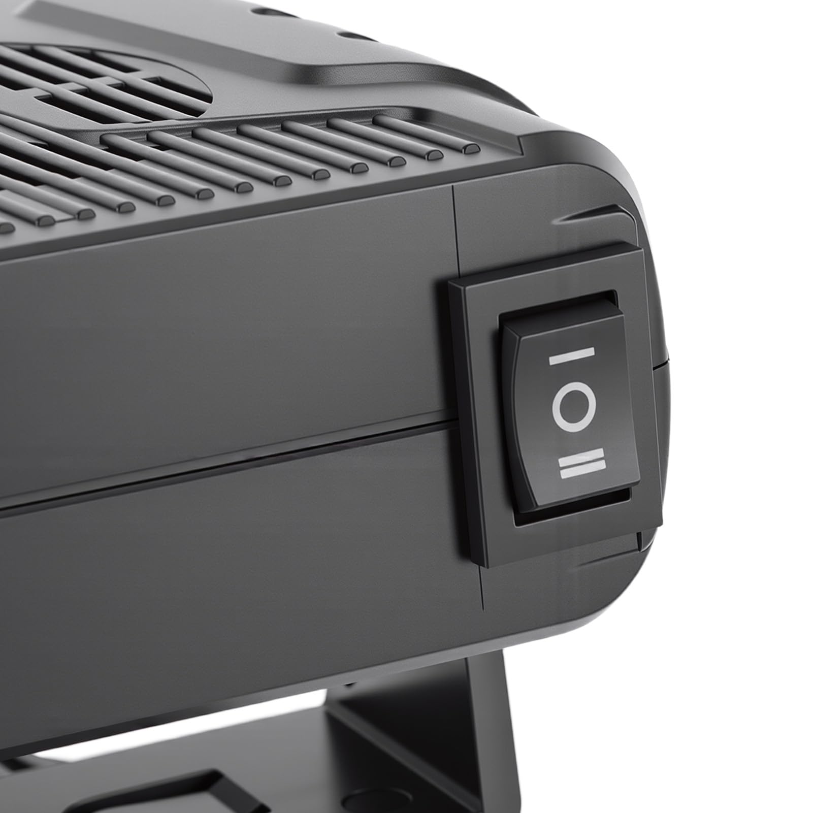 Calefactor Inalámbrico, 2 Velocidades Silencioso Calefactor Portátil con Dos Puertos USB Batería Protección contra Sobrecargas para Coche Tienda de Campaña Taller