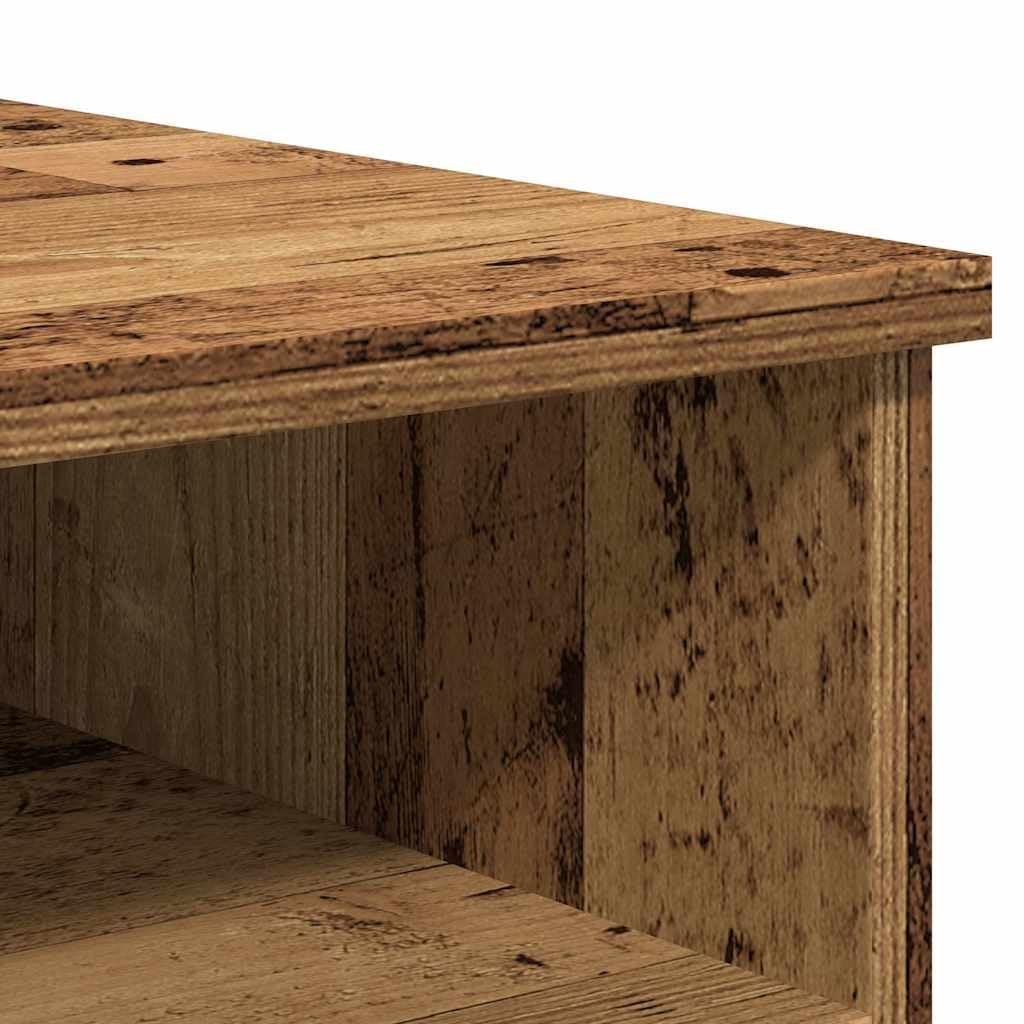 Fengshui Mobile TV 80 x 35 x 36,5 cm, in legno, 2 pezzi | Con 2 ripiani e 1 porta, ampio spazio, facile da pulire con un panno umido