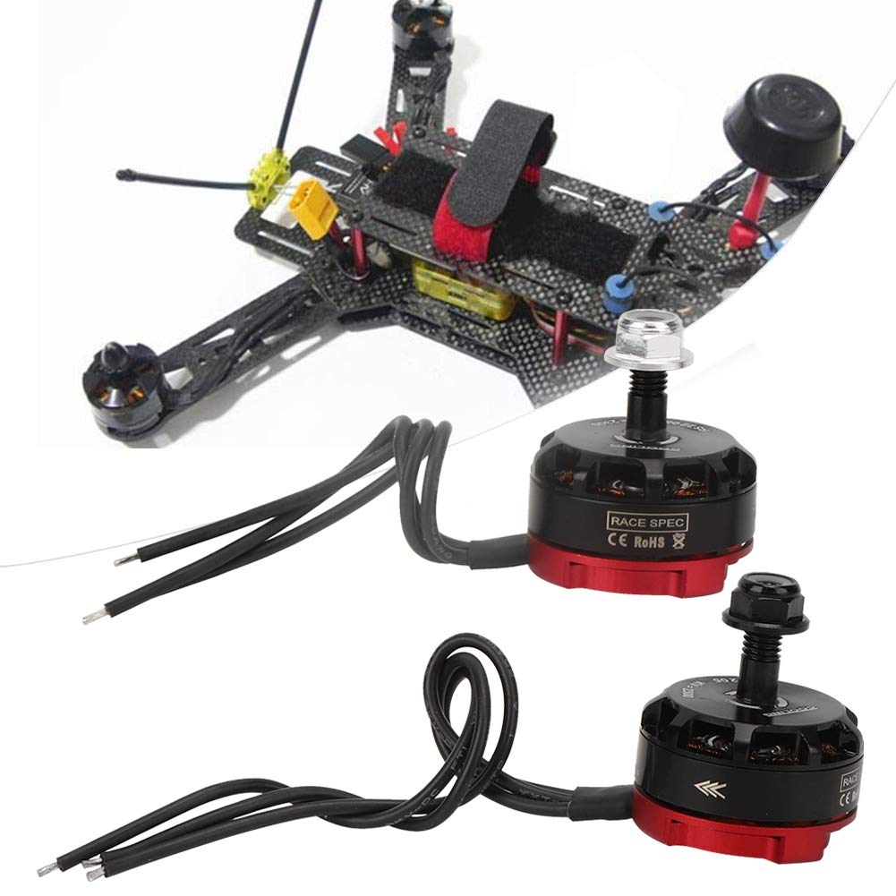Motore Brushless RS2205 2300KV CW/CCW, Motore Quadricottero RC per Quadricottero Drone FPV Racing (4PCS