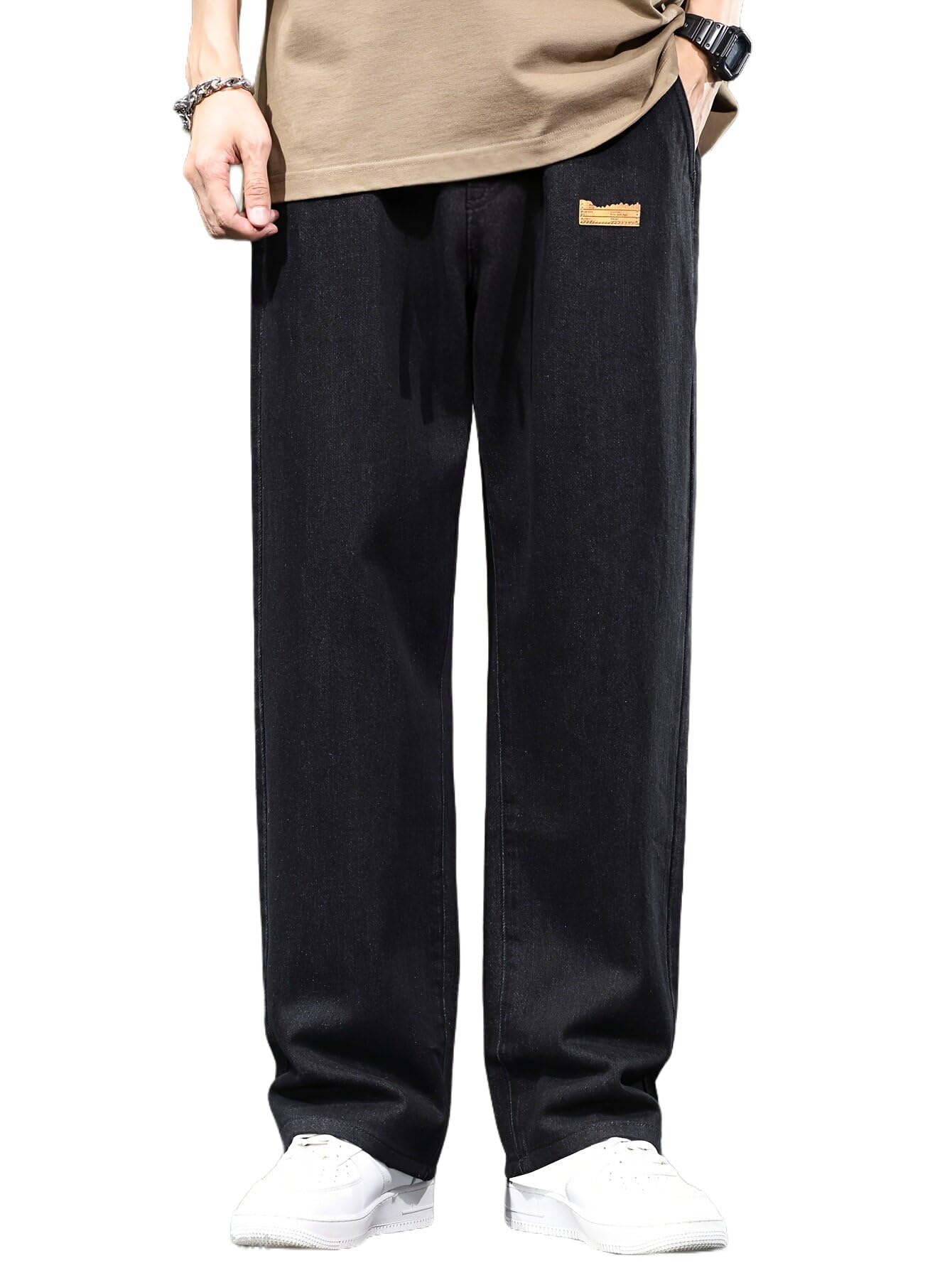 lymio Jeans for Men | Denim Jeans for Men | Baggy Loose Fit Pants (LU-66-69)-picture-17