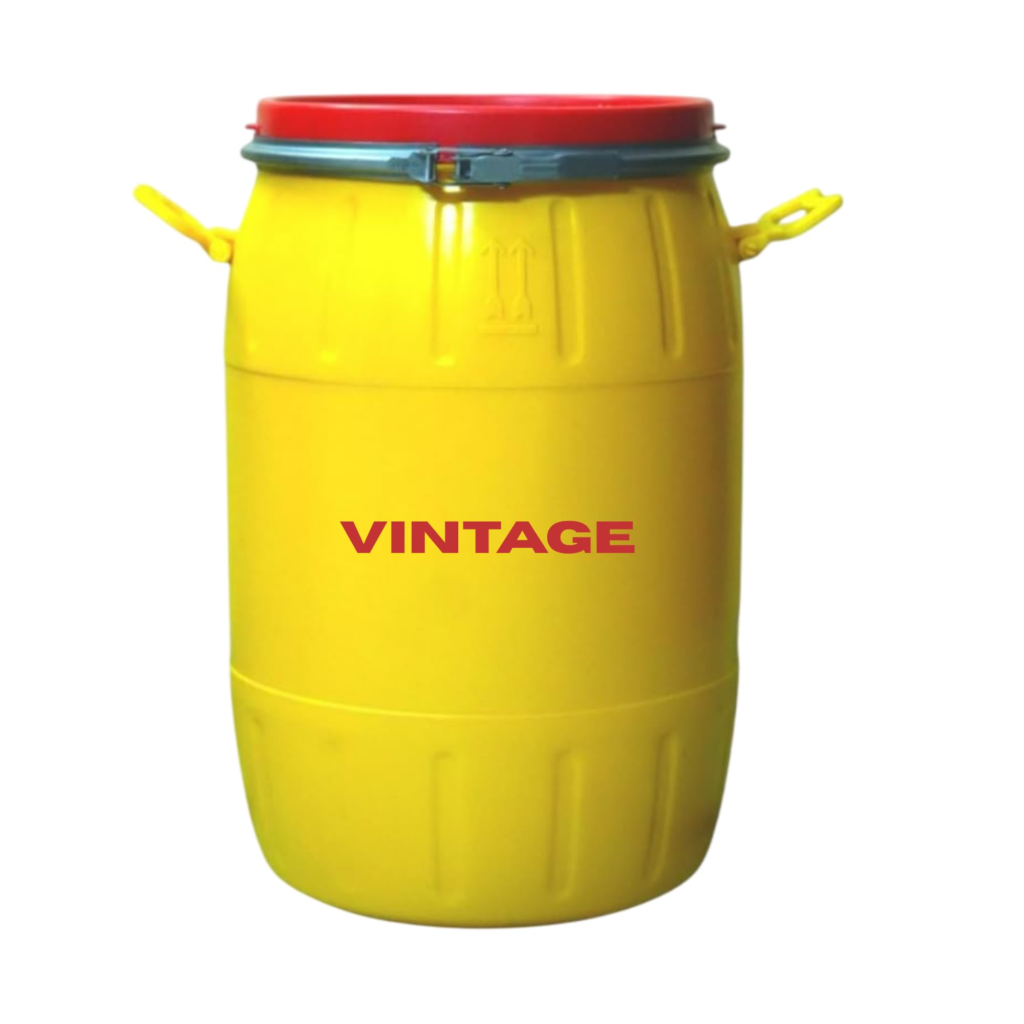 Drum 50 Liter | Water Storage Drum | Unbreakable | Yellow PVC | Chemical Storage| Leak Proof (52 Liter)-image-10