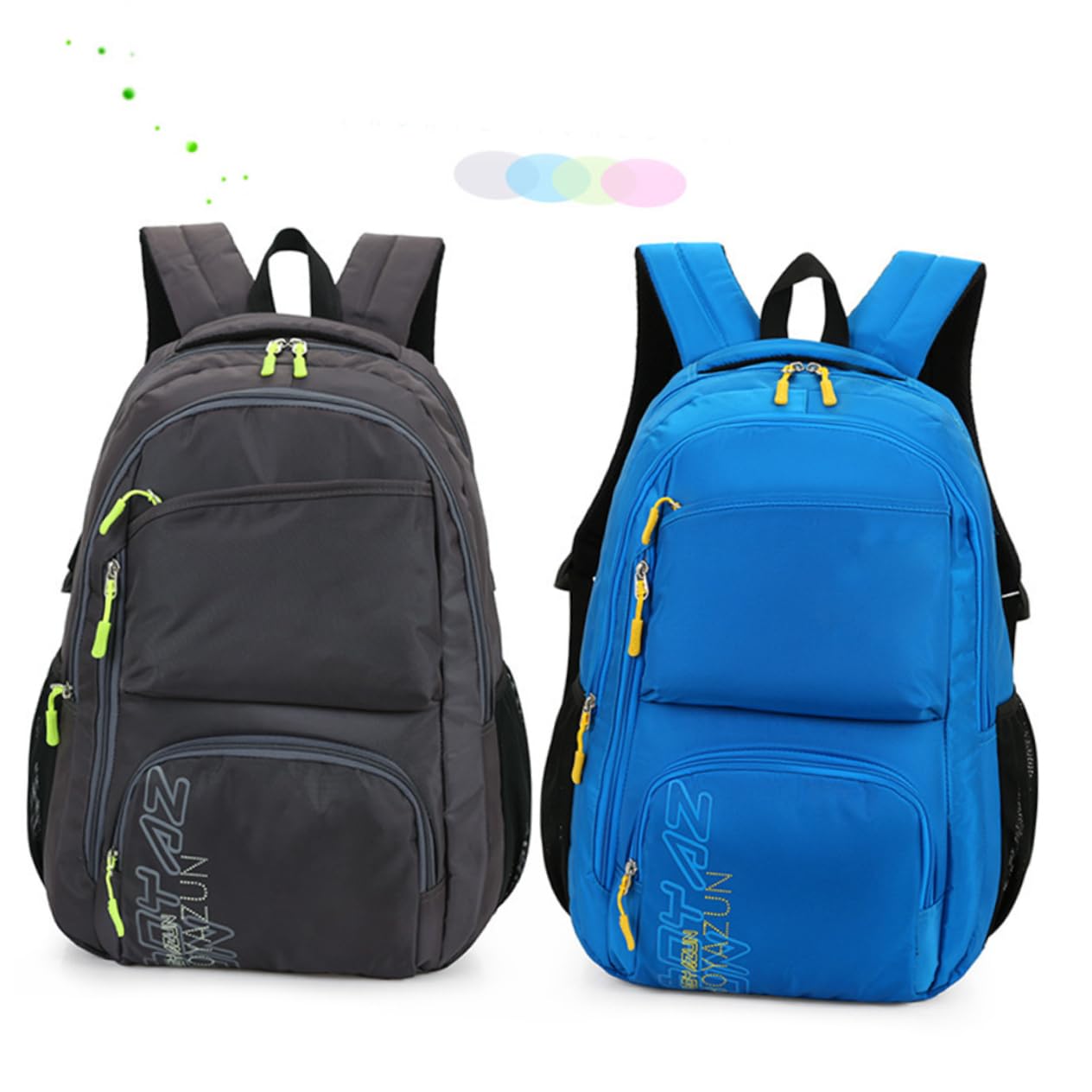 Tofficu 360piezas Tiradores De De Plástico Accesorios Prácticos Para Ropa Equipaje y Mochilas Mezclados