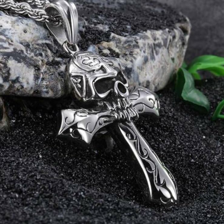 Collier turquoise rétro avec pendentif géométrique et chaîne ajustable pour homme et femme