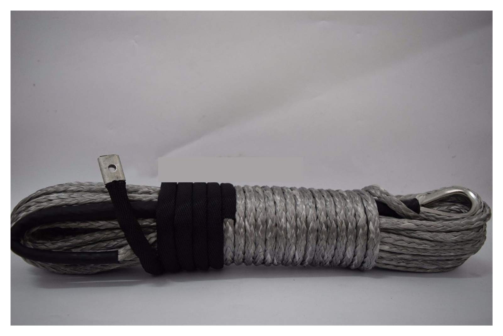 Winch Rope, Grey 5/16"*100ft Synthetic Rope,Spectra Winch,Replacement Cable,Off Road
