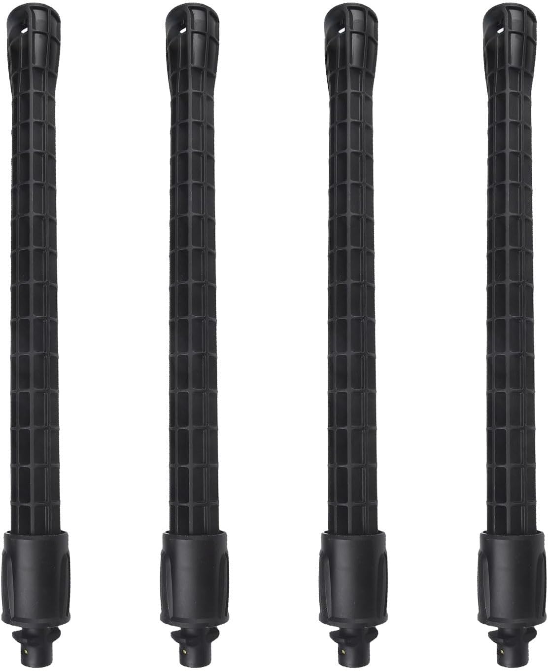 Barra de extensión de lanza de pulverización para Karcher para PS20, K2, K3, K4, K5, accesorio de lavadora a presión de 1.7 x 17.5 pulgadas (4 piezas)