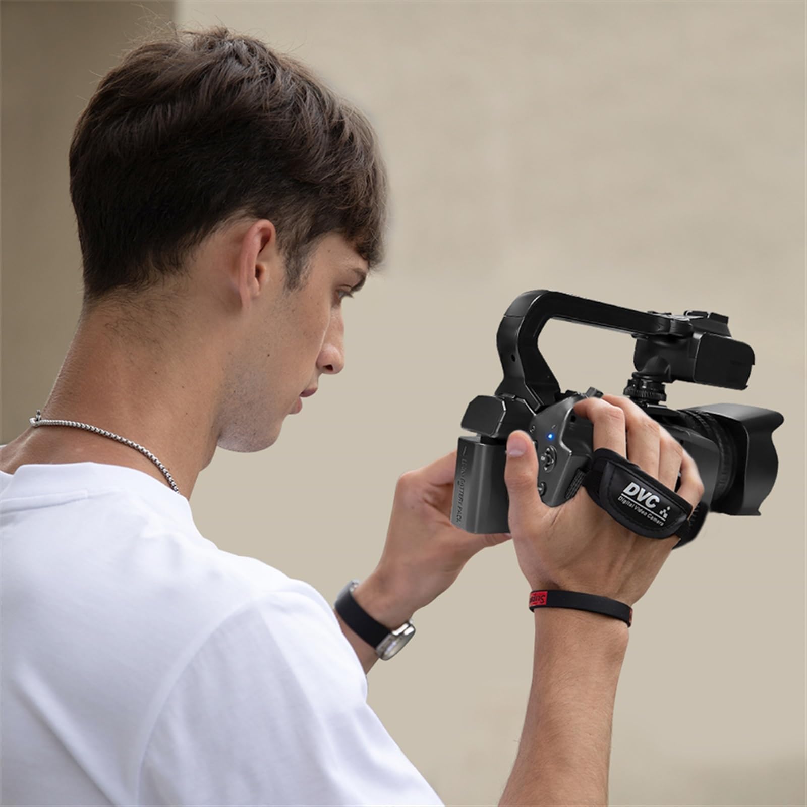 Videocamera Vlog 4K 60FPS Fotografica Da 64 MP Streaming Live Zoom 18X Registratore Digitale AF 4" Ruota Touch Screen Cattura Facilmente Momenti Meravigliosi(64G SD Card,Standard)