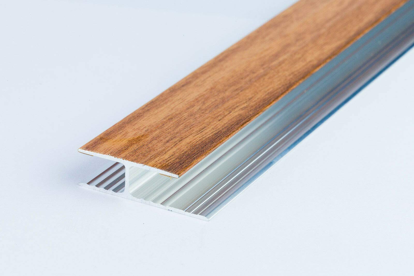 Brushed Anodised Aluminium Door Floor Transition Strip 41mm X 1.8M (5