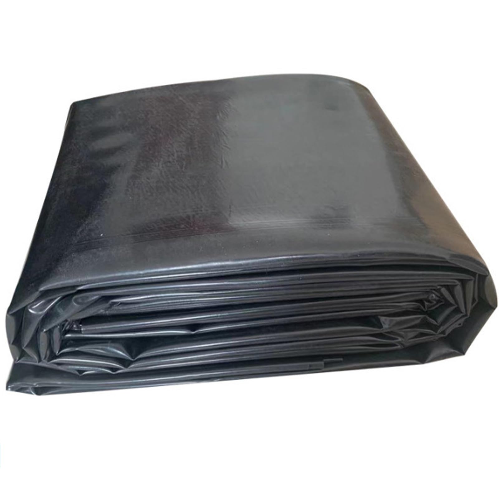 Telone per laghetto da giardino, in HDPE, nero, per stagni koi, fontane e cascate, protezione durevole per ambienti acquatici