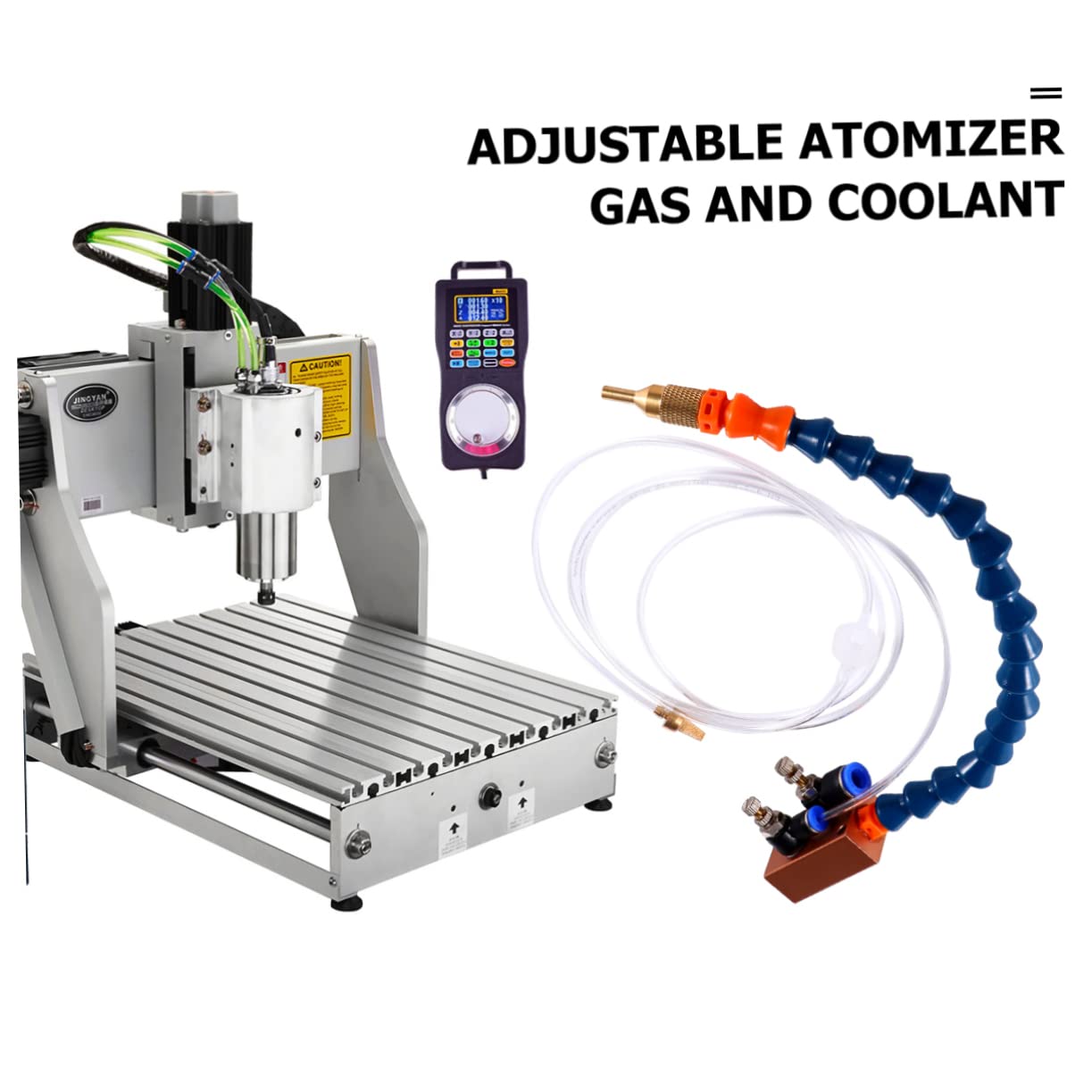 BESTonZON Système De Pulvérisation Pour Lubrification De Tour Cnc Buse De Refroidissement Par Brouillard Compatible Avec Machine De Gravure