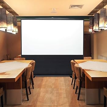 Amazon | イーサプライ プロジェクタースクリーン 100インチ ワイド 16
