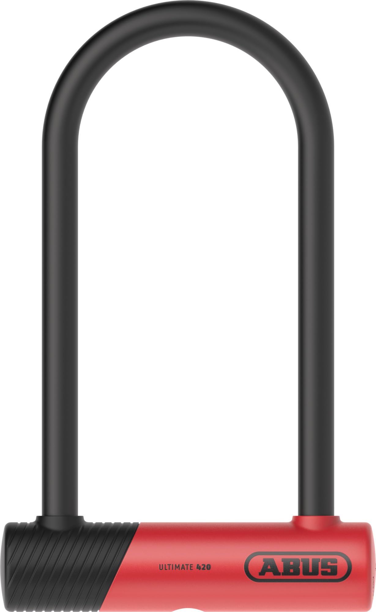 ABUS U-Lock Ultimate 420K with Lock Holder USH - Robust Bicycle Lock with Practical Holder for Transport - Bicycle Locker - Variant 150HB140 + Cobra 10/120 Steel Cable with Loops