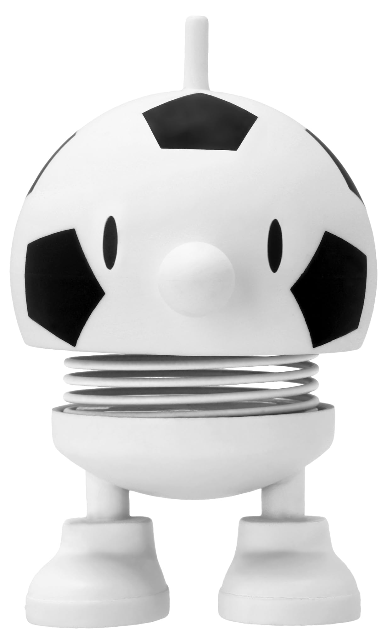 Hoptimist Football Bumble – Wobbly Figure Decoration for Football Fans and Sports Enthusiasts – Scandinavian Desk and Office Gadget – Fun Gift for Players