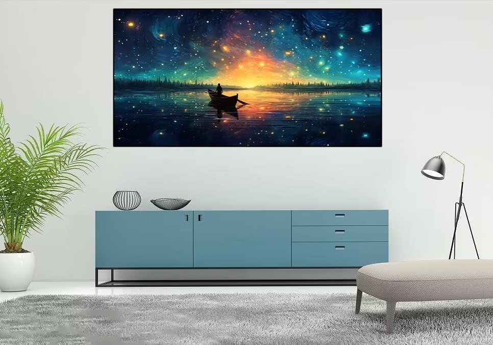 Peinture diamant 5D forêt féerique kit loisirs créatifs grand format idée cadeau anniversaire