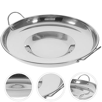Amazon.com: UPKOCH Mexican Style Wok Stainless Steel Comal