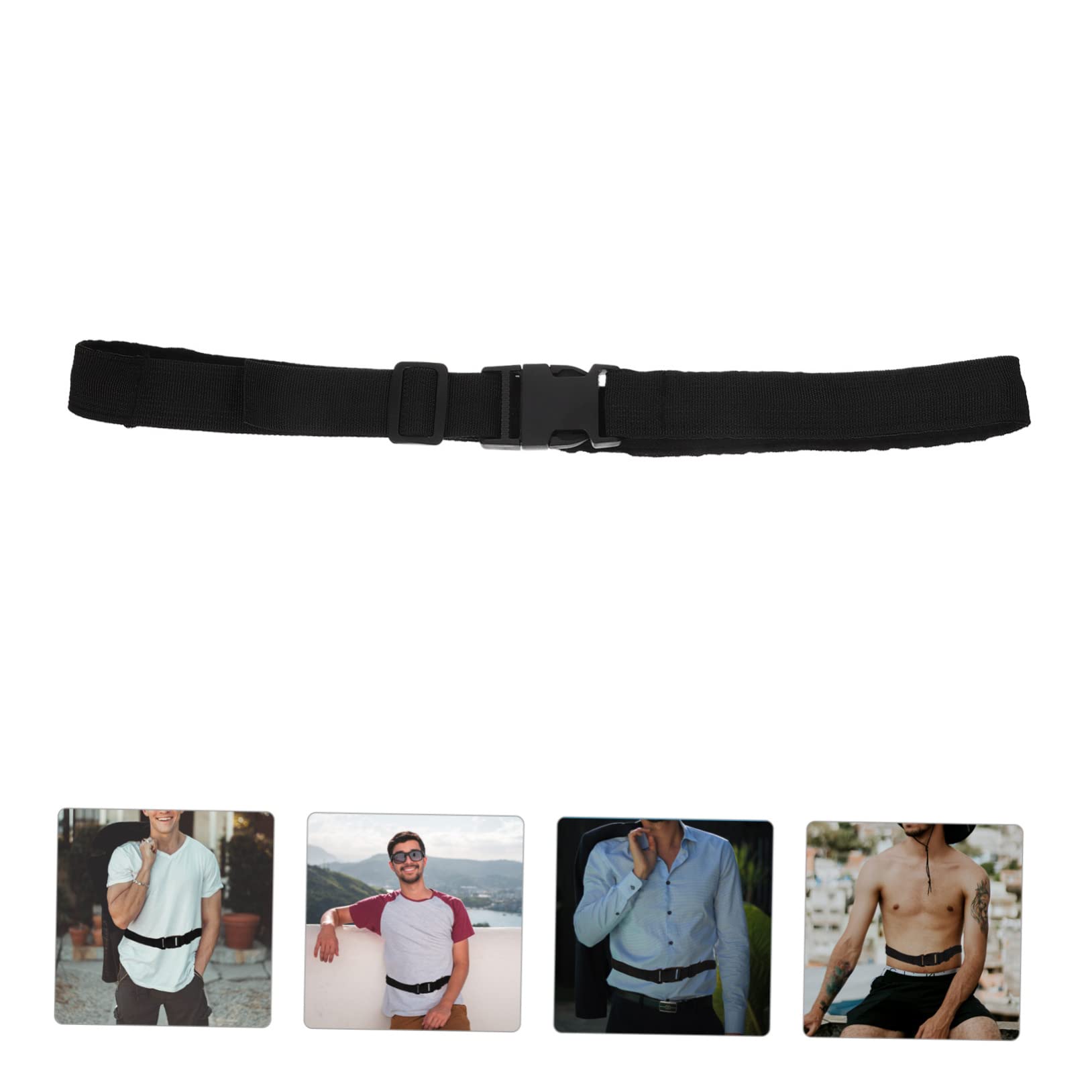 Alipis 5stücke Unsichtbare Sicherheitsbauchtasche Für Sport Outdoor Atmungsaktive Gürteltasche Für Herren Und Damen Für Reisen Joggen Wandern Mit Verstecktem Fach Für Geld Und