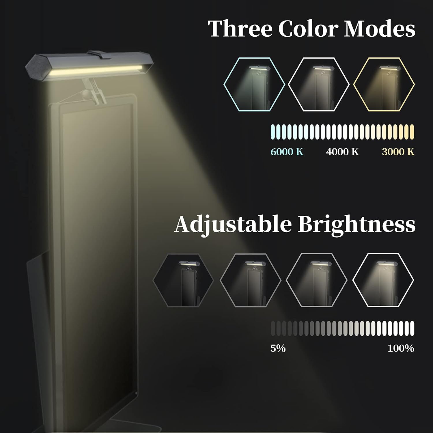 Quntis Monitor Light Bar - Reduce Eye Strain -2 Quntis Monitor Light Bar - Reduce Eye Strain -2