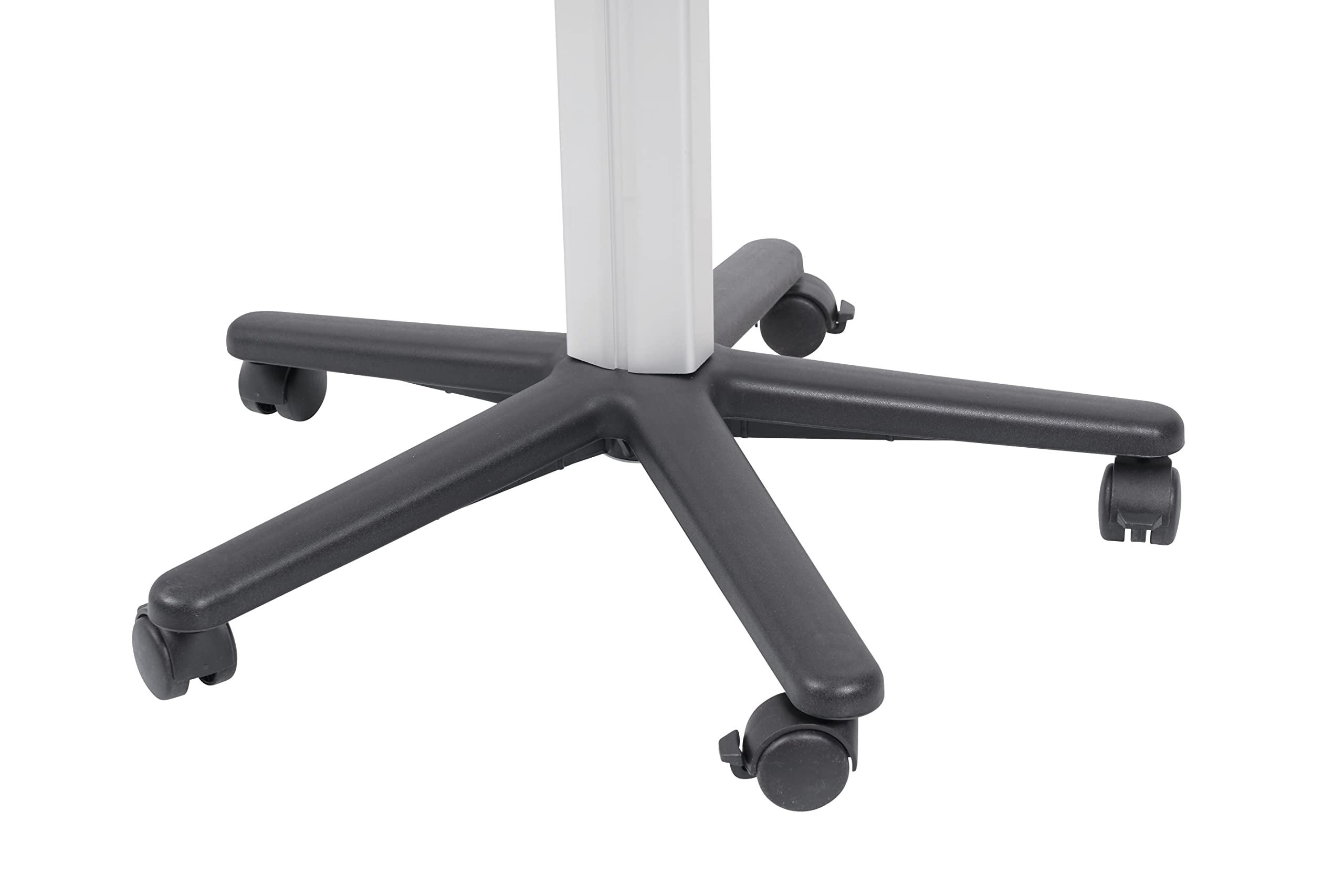 Bi-Office Earth Pizarra blanca magnética con caballete móvil para rotafolios, 70 x 100 cm (tamaño Euro), superficie de acero lacado, marco de aluminio, estructura con detalles en negro