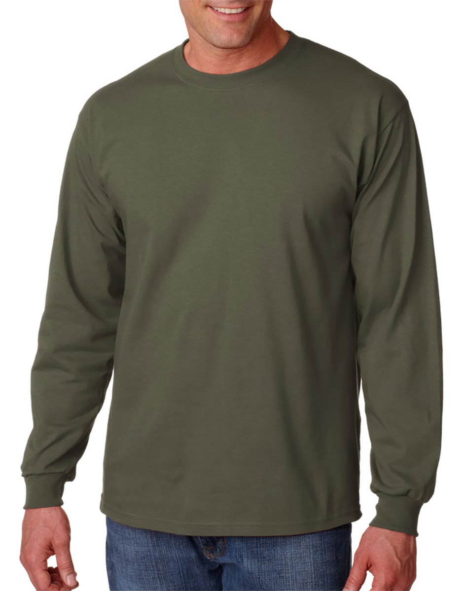 Gildan Ultra Cotton 6 oz. Long-Sleeve T-Shirt (G240) GOLD