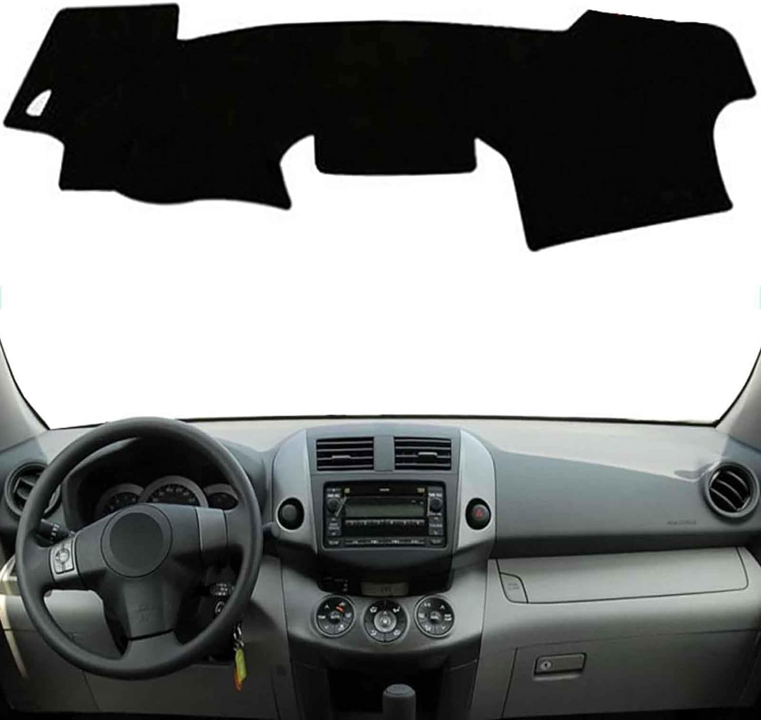 DdaiXQ Car Dashboard Mat For toyota Old RAV4 XA30 2006 2007 2008 2009-2012, Anti Slip Anti Glare Dustproof Dashboard Cover Pad Protector Dash Cover Sunshade Dashmat