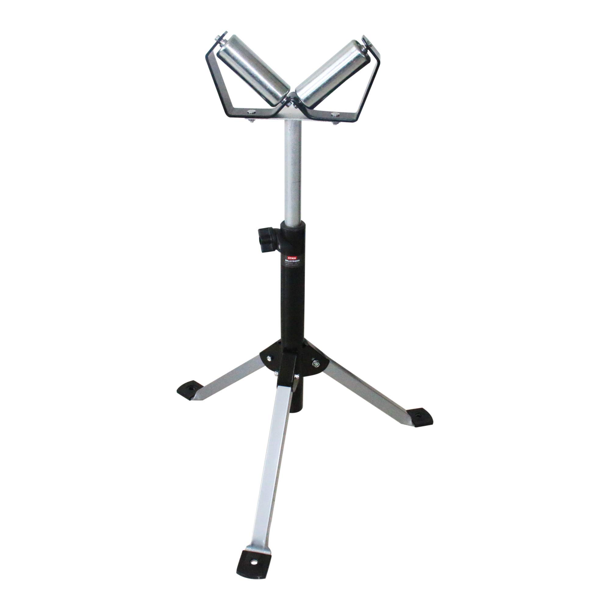 Chevalet support STIER, capacité de charge 80 kg avec support en V