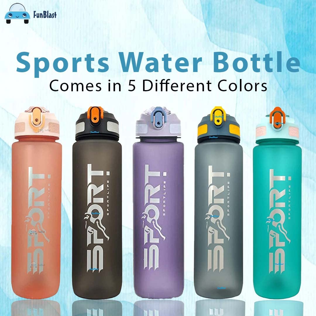 FunBlast Unbreakable Water Bottle - Leakproof & BPA-Free -6