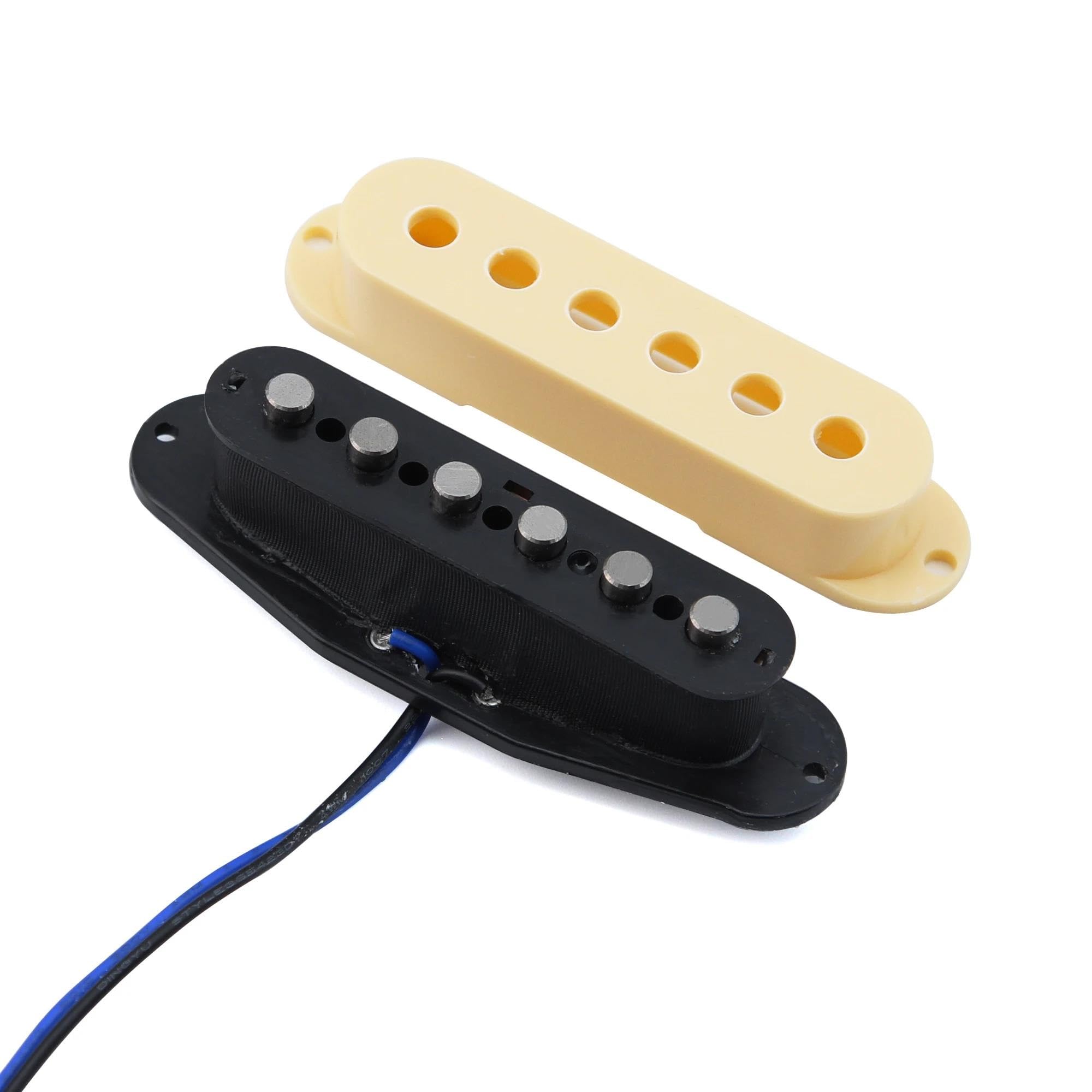 Pickup Per Chitarra Elettrica Set Di Pickup Per Chitarra Elettrica SSH Da 3 Pezzi | Parti per chitarra Humbucker 8K a bobina singola(Gold)