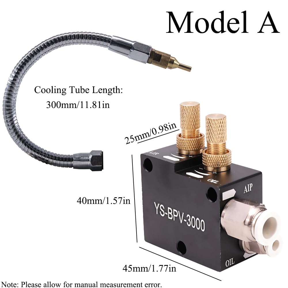 Sistema de pulverización lubricante para refrigerante con tubo de refrigeración de 300 mm, pulverizador de corte y grabado para refrigerante, aceite lubricante