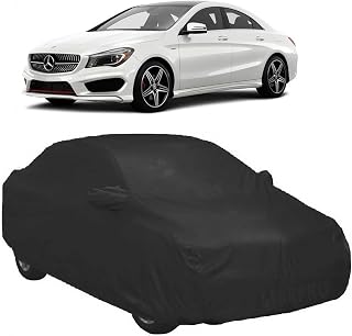 ABORDABLE UV Proof All Weather Car Cover with Mirror Pockets Compatible with Mercedes Benz C-Class Water Resistant Car Cov... Price In India