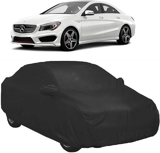 ABORDABLE UV Proof All Weather Car Cover with Mirror Pockets Compatible with Mercedes Benz C-Class Water Resistant Car Cov...
