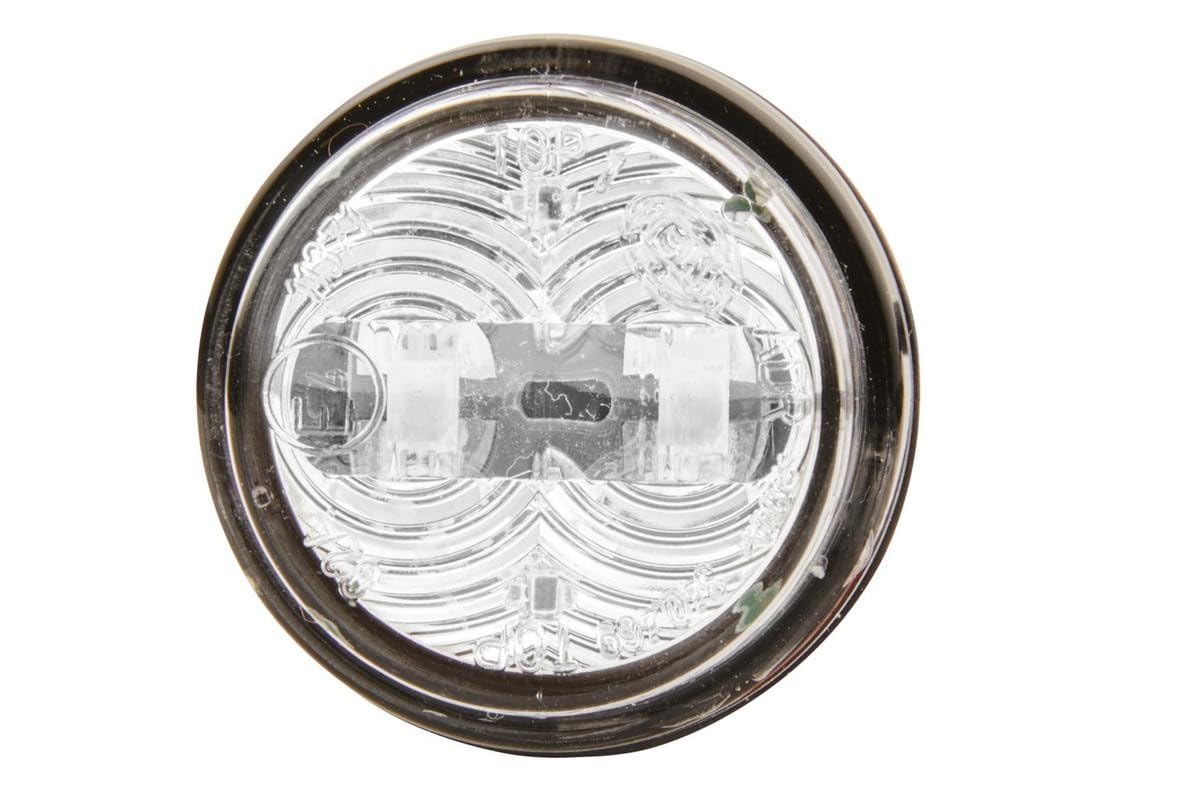 HELLA Światła pozycyjne - LED - 12V - Zabudowa/przyklejony - ADR/GGVS - Kolor szkła reflektora: przezroczysty - z przodu - Ilość: 1 - 2PF 340 825-041
