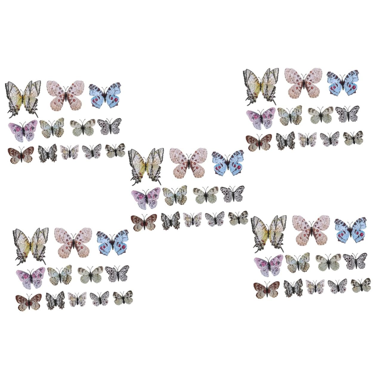 Abaodam 60piezas Para Cabello Diseño De Simuladas Accesorios Para Mujeres Horquillas Coloridas Para Fiesta y Viaje