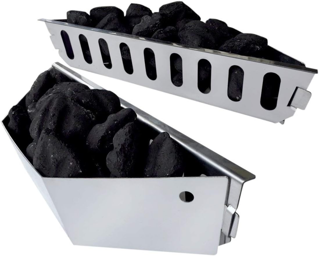 stainless steel charcoal basket
