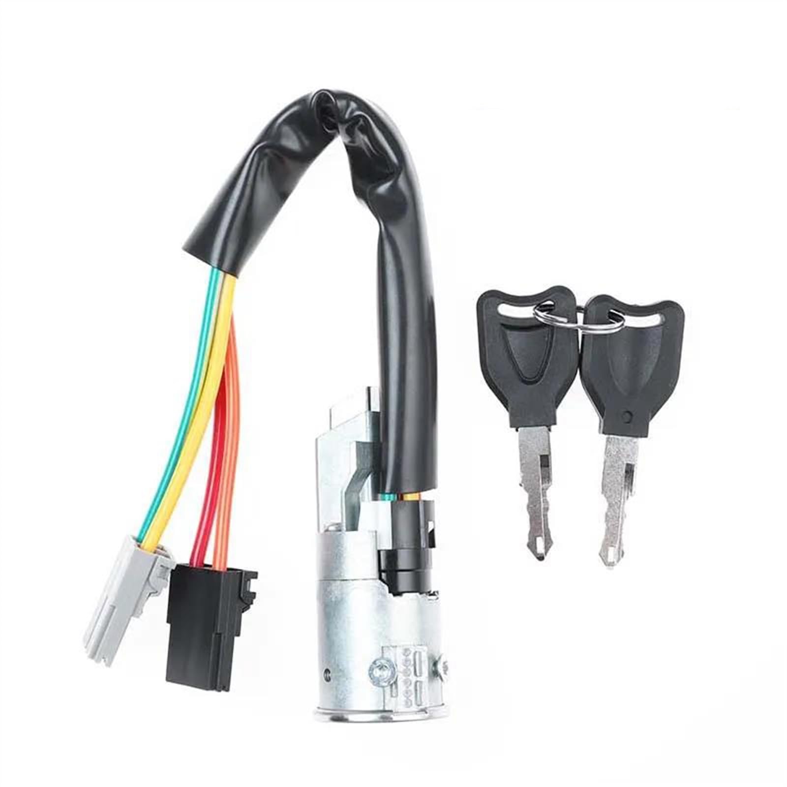 WOHOOD 7700813973 Cilindro Cerradura Encendido Automóvil con 2 Llaves para R&enault para Mascott 1998 1999 2000 2001 2002 2003 2004 2005-2010 7700772942