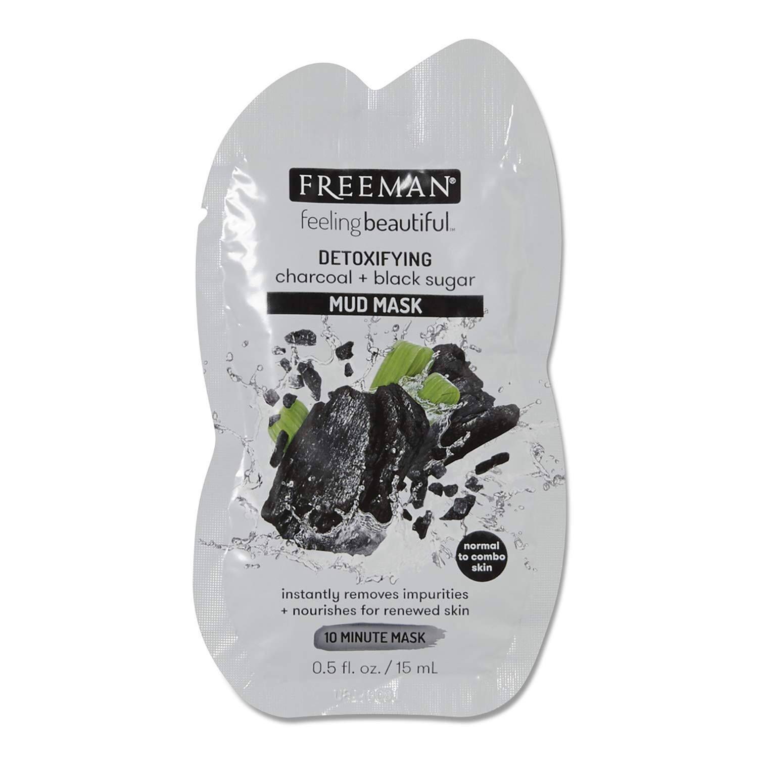 Freeman Charcoal & Black Sugar Mud Mask