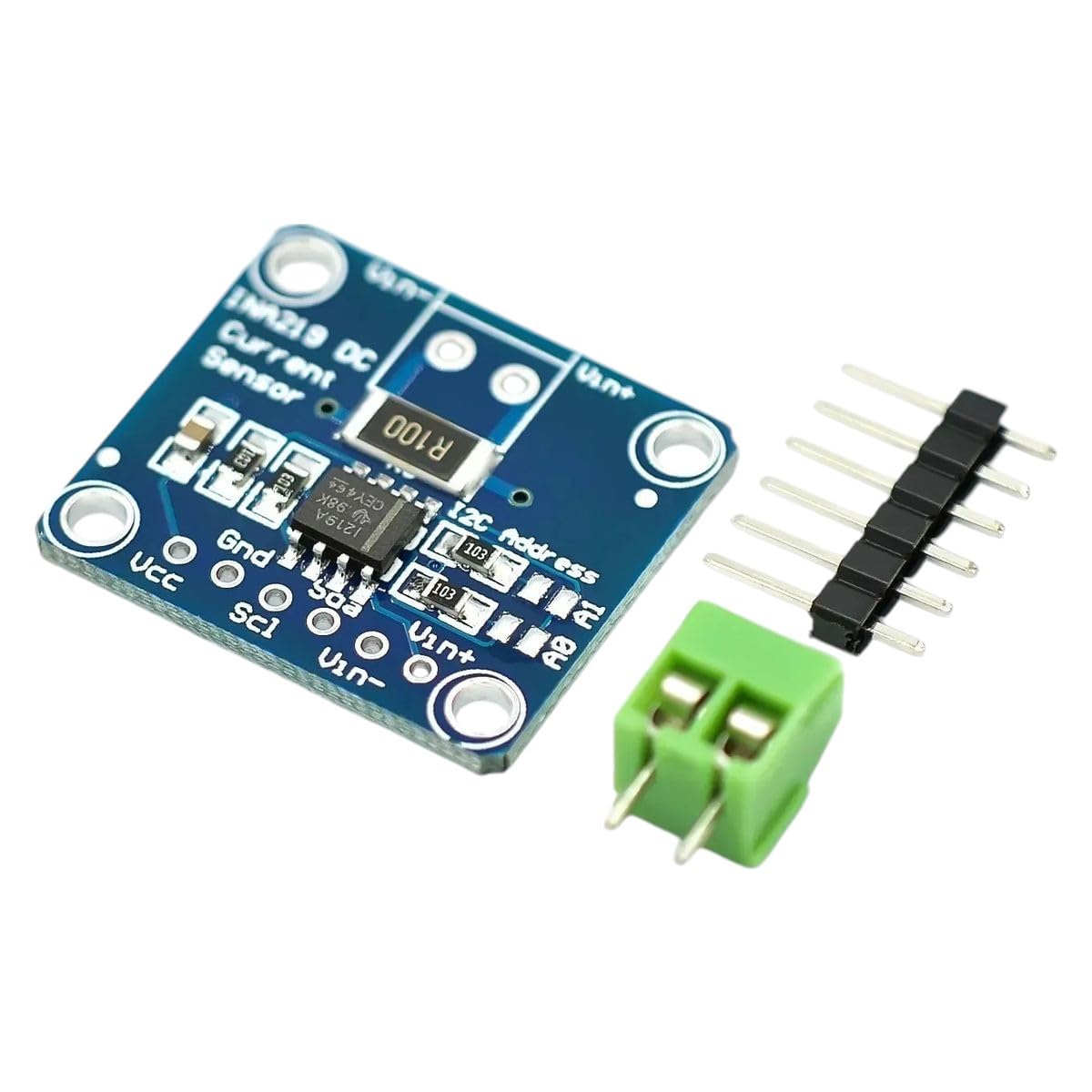 SOT23 INA219 Bi-Directional DC Current Power Supply Sensor Breakout Module DIY 3V-5V I2C Power Monitoring Sensor Module New for Arrival 2025 High for Quality