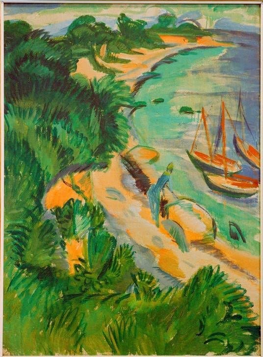 Art Tableau Ernst Ludwig Kirchner pour sublimer votre décoration de salon
