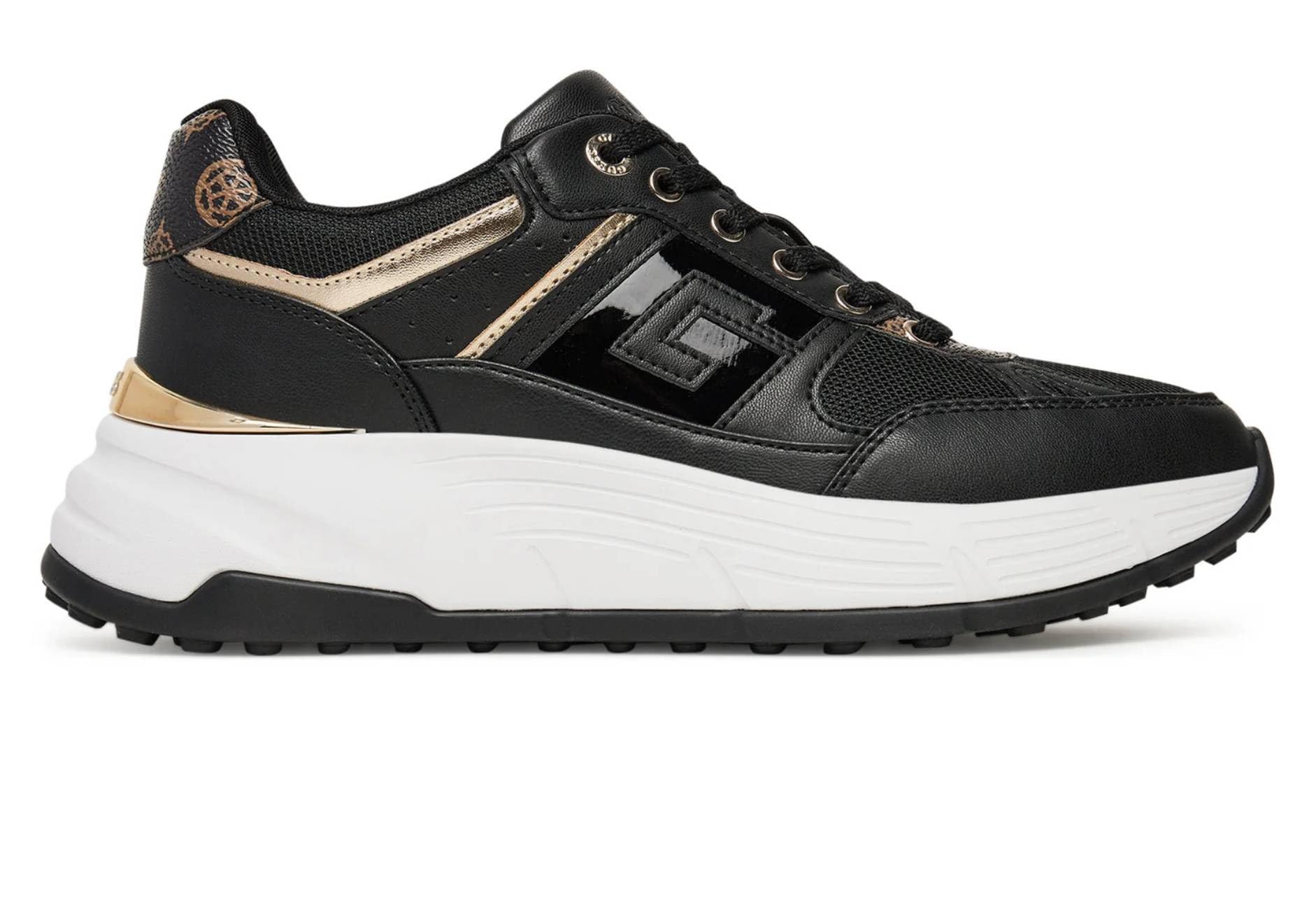GUESS Sneaker Donna Fonzi Runner Black Taglia Scarpa: 38