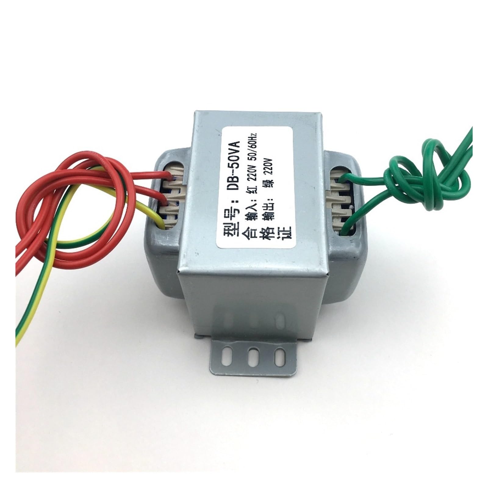 Trasformatore di Potenza Trasformatore di Isolamento EI66 DB-50VA 50W 220V a 220V 1:1 Isolamento di Sicurezza Anti-interferenza