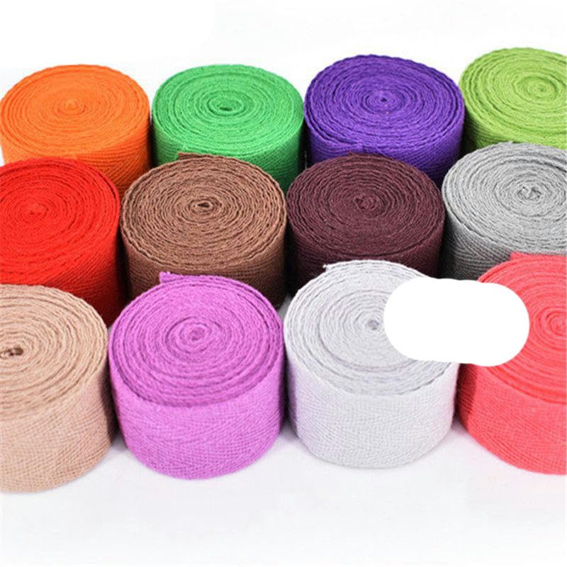 Paquete de cinta de espiga con cinturón de algodón 100% de 30MM de ancho, cinta de algodón de 50 yardas para ropa hecha a mano, aproximadamente 50 yardas_~