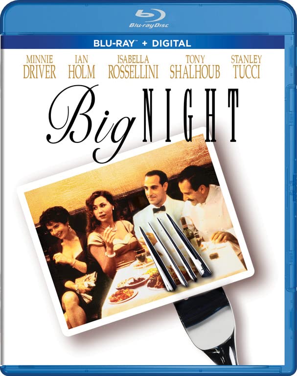 Big Night Blu-ray de importación con audio original y gran nitidez 3