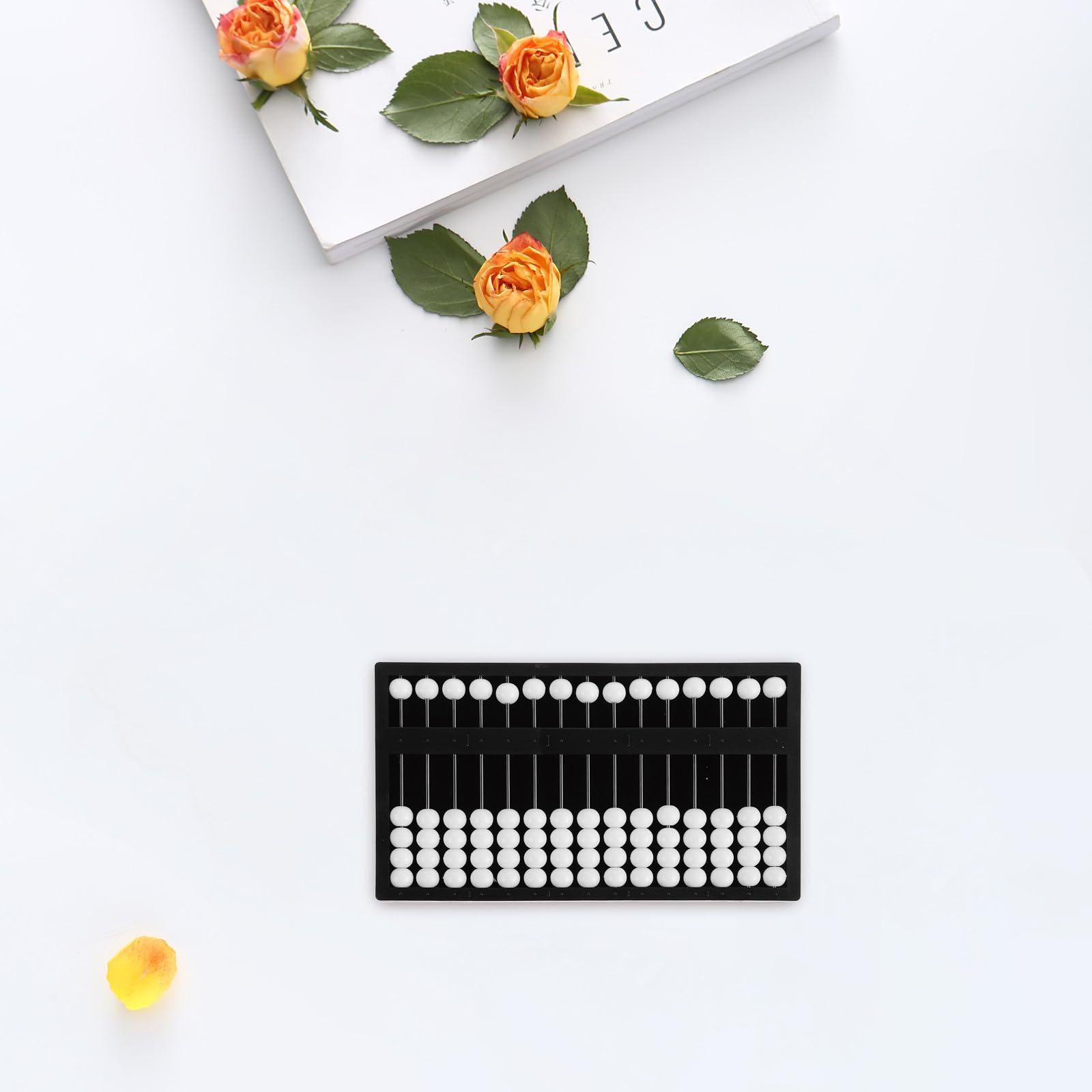 Ábaco Braille Herramienta Aritmética de Plástico para Estudiantes Ciegos Diseño Fácil de Usar y Educativo para Aprendizaje en Casa y Escuela