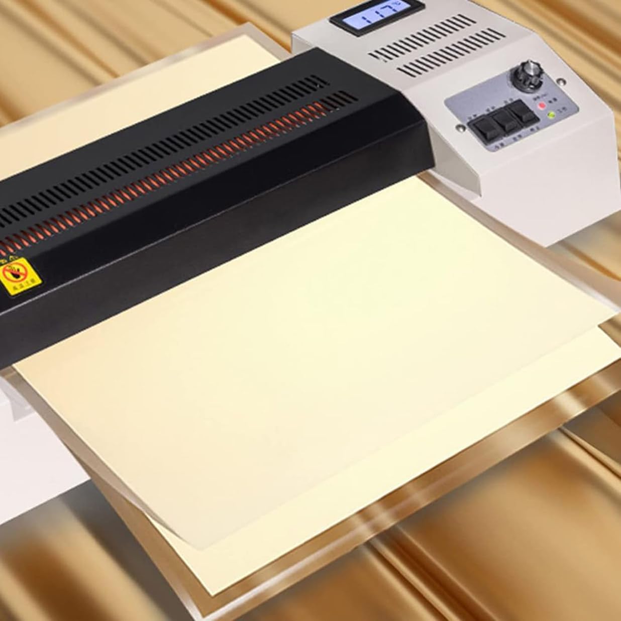 Laminator A3, Maszyna Do Laminowania Na Zimno I Termicznie, Laminator Rolkowy Na Gorąco Na Zimno Do Szkół Domowych Lub, Odpowiedni Do Użytku Ze Zdjęciami, Materiałami Informacyjnymi