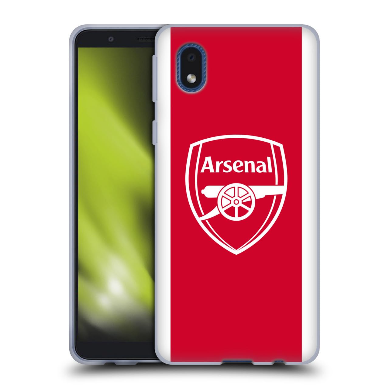 Head Case Designs Officially Licensed Arsenal FC Home 2025/26 Kit Gel Case [Military Grade Protection] Compatible With Samsung Galaxy A01 Core (2020) — image 1