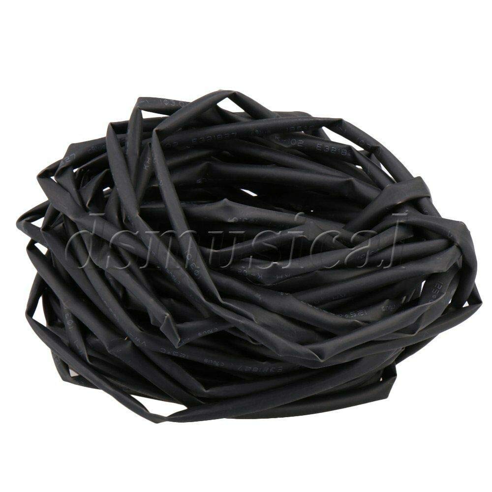Guitar Parts  Electric Guitar Insulating Heat Shrink Tubing Wrap Sleeve 3.0mm Dia 10M
