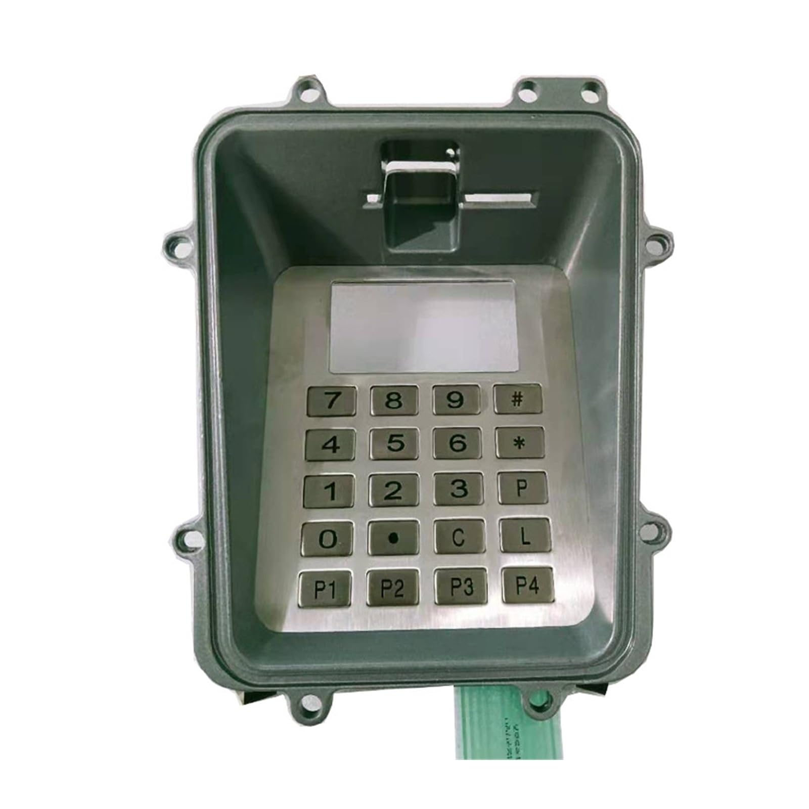Capuchons de touches en acier inoxydable RS-232 pour terminaux étanches