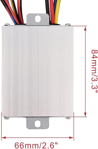 Vista 2 de WOOSTAR Controlador de velocidad de motocicleta 24 V 500 W reemplazo para scooter eléctrico e bicicleta triciclo cepillo