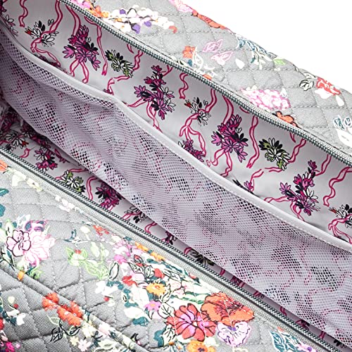 Vera Bradley Women's Cotton Weekender Travel Bag, Hope Blooms - Recycled Cotton, One Size #TOP4